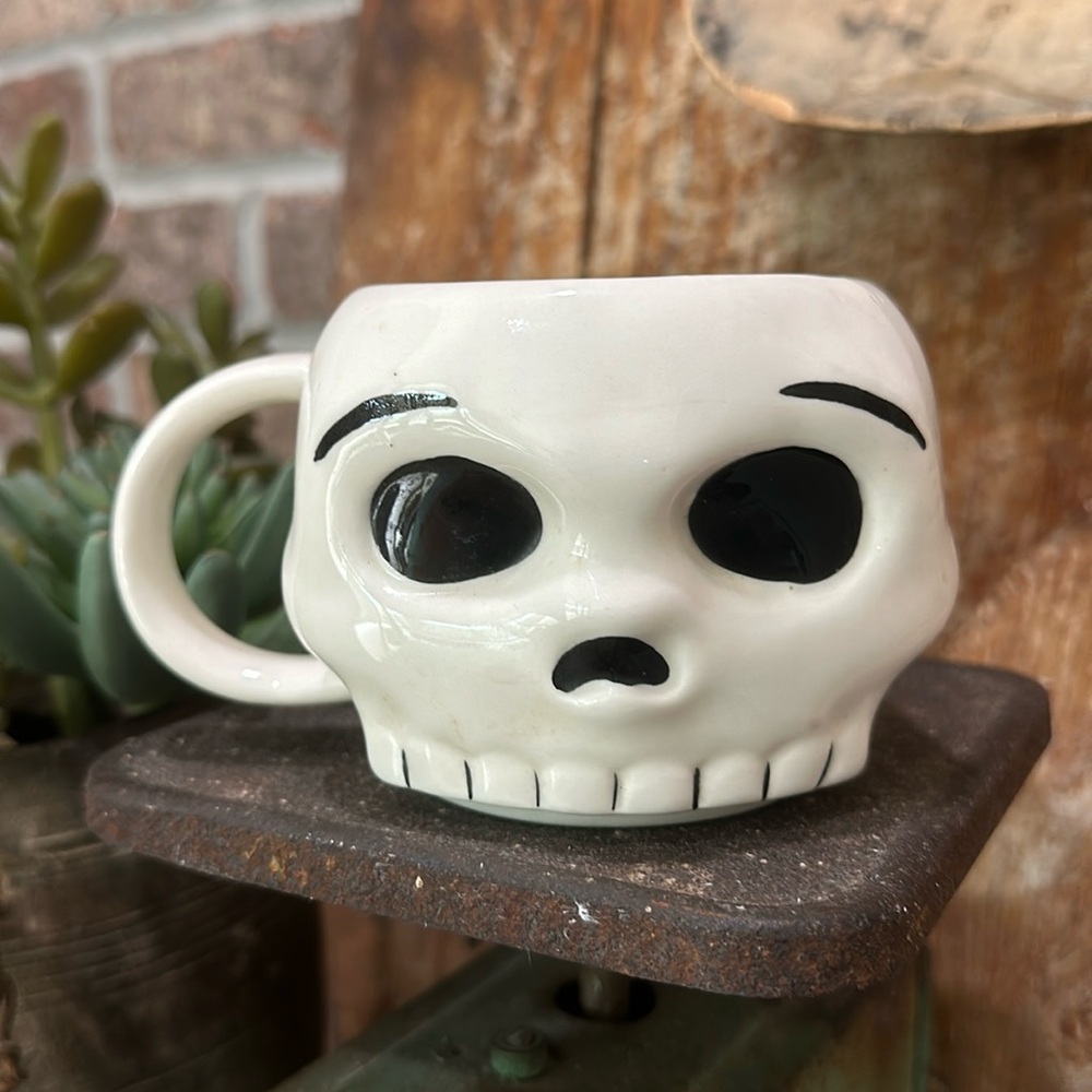 Halloween Skull Mug